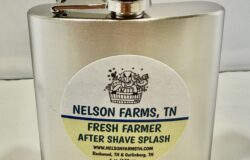 Aftershave in Stainless Steel Flask